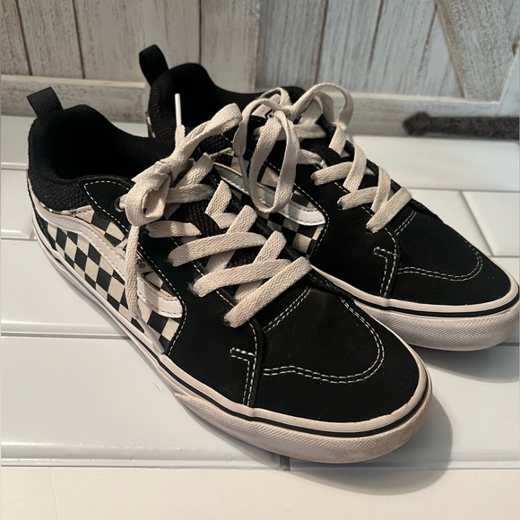 Vans Other - Vans Black and White Skate Shoes
